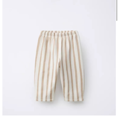 STRIPED PANTS - Light beige | ZARA United States