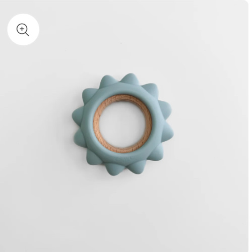 Garden Party Teether Collection - Silicone & Beechwood Sunshine – Calla and Friends