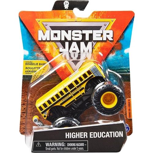 Monster Jam, Official Higher Education Monster Truck, Die-Cast Vehicle, Arena Favorites Series, 1:64 Scale
