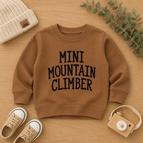 Mini Mountain Climber Toddler Fleece - Coyote Brown