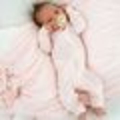 Ribbed Bubblegum Bamboo Zip Onesie