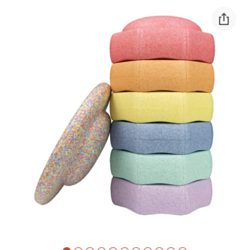 StepPebbles and FREE Balance Board | Pastel