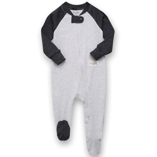 VAENAIT BABY Infant Toddler Boys Girls Modal Cotton Footed Pajamas One-Piece Romper Sleep and Play 0M-2T