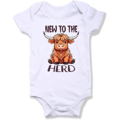 hrcfbk Newborn Baby Boys Girls Clothes Cute Funny Bodysuit Rompers Newborn Baby Announcement Coming Home Outfit