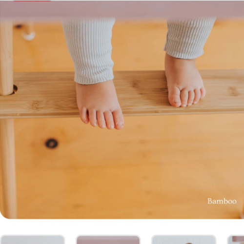 IKEA Antilop Highchair Footrest - Adjustable Wood, Better Posture