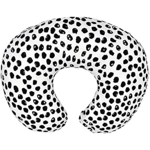 Nursing Pillow and Positioner, Breastfeeding, Bottle Feeding, Baby Sitting Support with Removable Ultra Soft Minky Cover, Tummy Time Support for Baby Boys and Girls