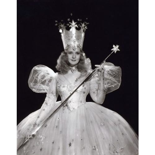 Eddy's Entertainment Billie Burke 1939 "Wizard of Oz Glinda The Good Witch 8x10 Silver Halide Archival Quality Reproduction Photo Print