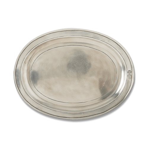 Oval Incised Tray