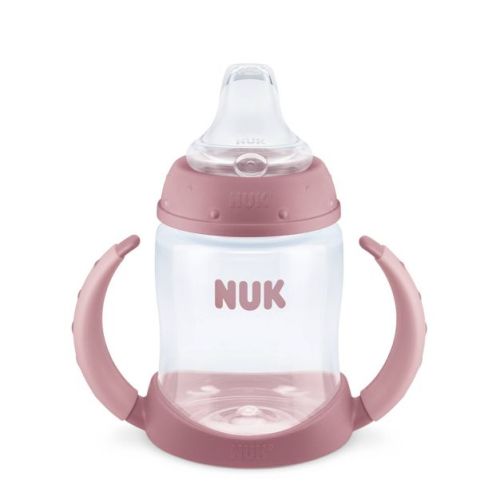 NUK 5 fl oz Tritan Learner Sippy Cup - Pink: Portable Drinkware, 7.86" Height, 4.71" Width