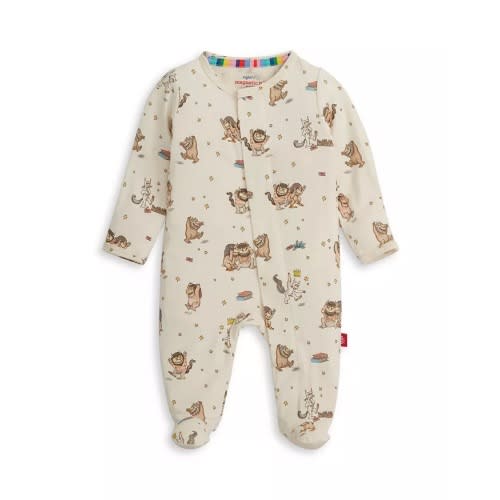 Unisex Printed Footie - Baby