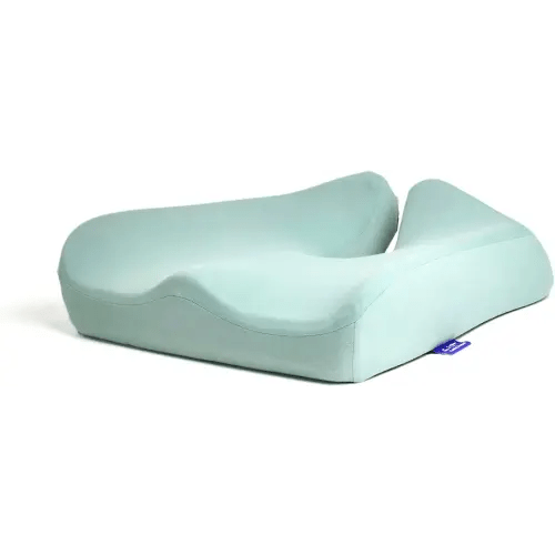 Cushion Lab Patented Pressure Relief Seat Cushion for Long Sitting Hours on Office/Home Chair, Car, Wheelchair - Extra-Dense Memory Foam for Hip, Tailbone, Coccyx, Sciatica - Wellness Green