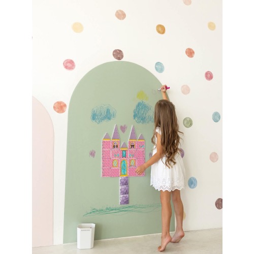 NEW Removable Magnet Magic Arch With FabricGrip Technology - Damage-Free Magnetic Playroom Decal, Art Board, Magnet Board