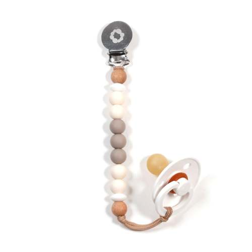 Attache-Suce Inox - Blanc / Ivoire