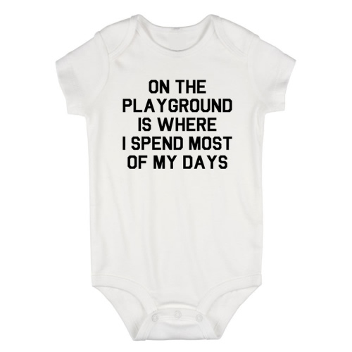 On The Playground Hip Hop Infant Baby Boys Bodysuit – Kids Streetwear