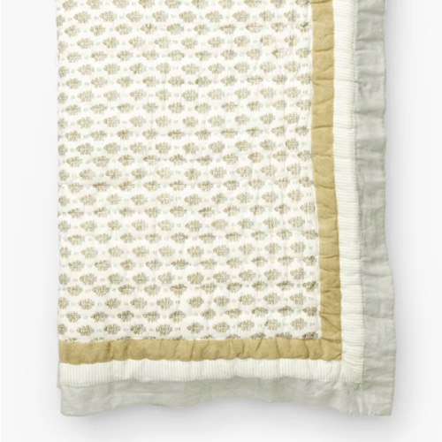 Dulcie Block Print Kids Quilt