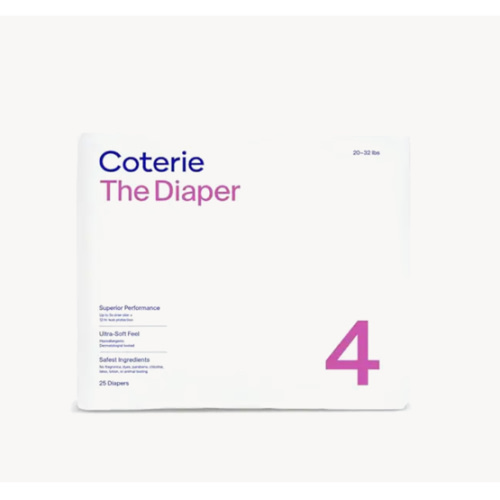Coterie Size 4 Diapers, 25 Ct | Grocery Pickup & Delivery | Whole Foods Market