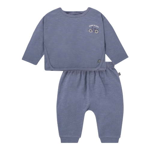 Modern Moments by Gerber Baby Boy Box Fit Top and Harem Pant Outfit Set, 2-Piece, Sizes 0/3 Months - 24 Months