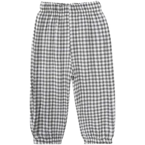 Toddler Girls Long Harem Pants Cotton Linen Baby Baggy Trousers Bloomers 2-7T