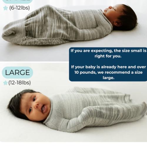 Grey Swaddle Sleep Sack – Swaddelini