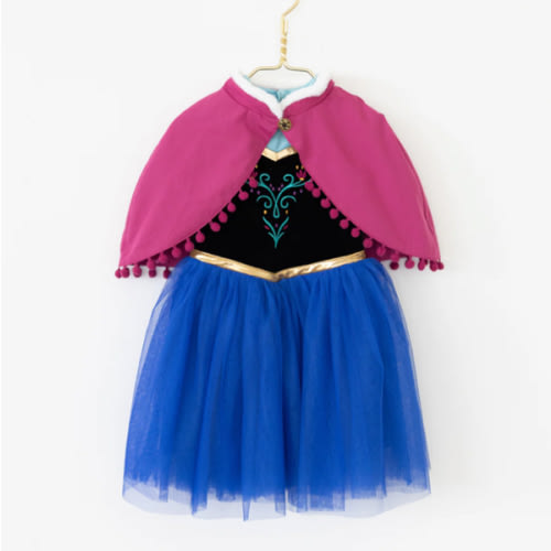 PREORDER - Disney Frozen Anna Tutu Dress (with Cape)