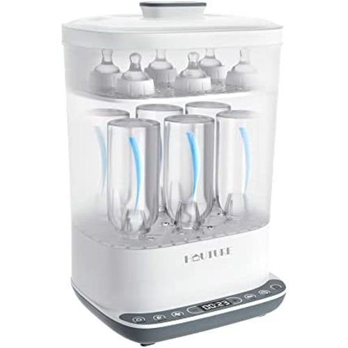 Baby Bottle Sterilizer, Electric Steam Bottle Sterilizer and Dryer, 6-in-1 Bottle Sanitizer for Baby Items, All Baby Bottles & Breast Pump Accessories