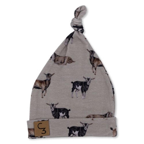 Goat Newborn Baby Hat – Cowkid Clothing Company