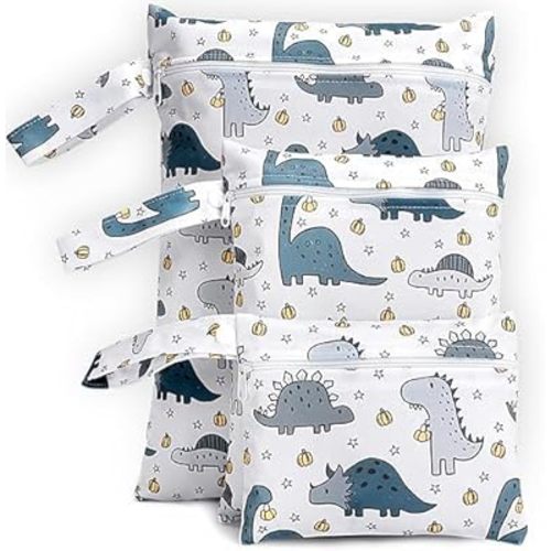 3 Pack Waterproof Wet Bags