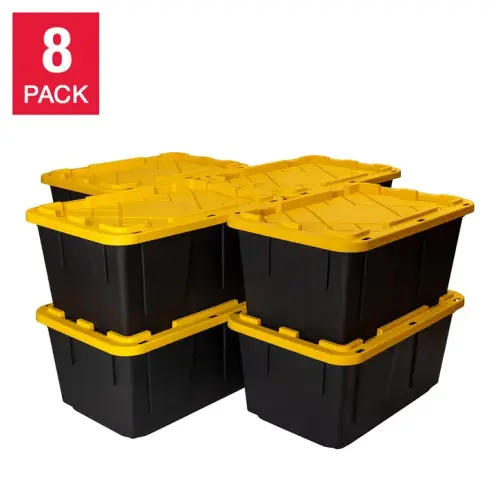 Greenmade 27 Gallon Storage Bin, 8-pack | Costco