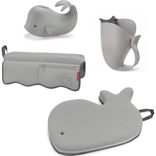 Skip Hop MOBY Baby Bath Essentials Set Grey
