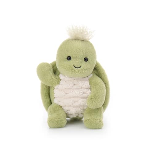 Apricot Lamb Clever Turtle Manman Stuffed Animals for Kids, Soft Cute Plush Toys for Baby Girl and Boy, 6.5 Inches