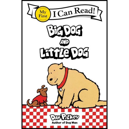 Big Dog and Little Dog - by Dav Pilkey (Board Book)
