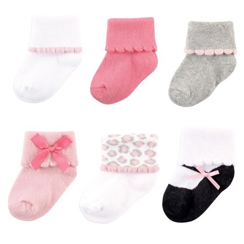 Luvable Friends Unisex Baby Newborn and Baby Socks Set