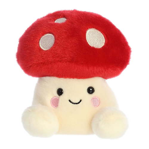 Aurora, Mini Red Palm Pals, 5" Amanita Mushroom, Stuffed Animal