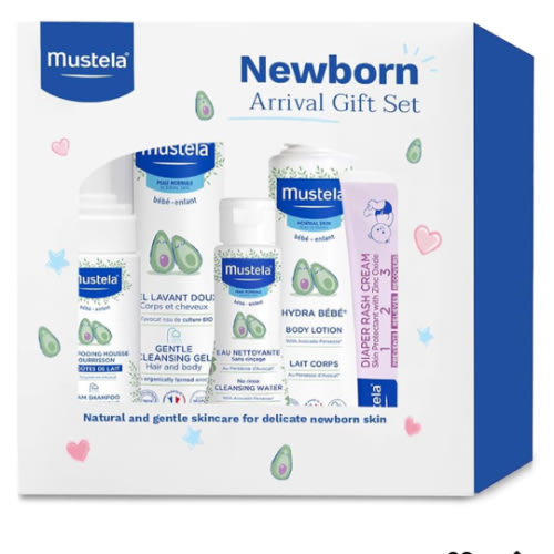 Mustela Newborn Baby Arrival Gift Set | Babylist Shop