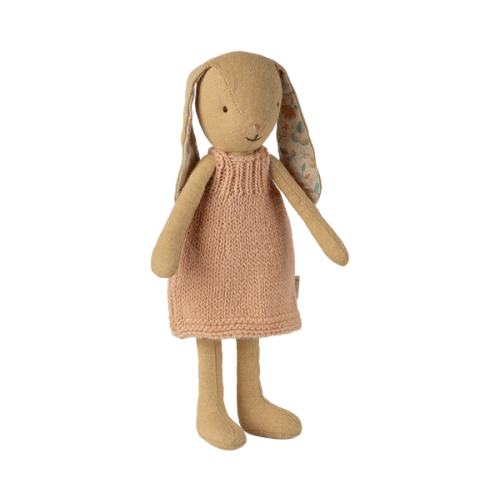 Bunny, Size 1 - Cream yellow - Knitted dress - Maileg USA