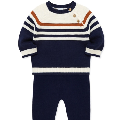 Striped Sweater Set (3M-9M)