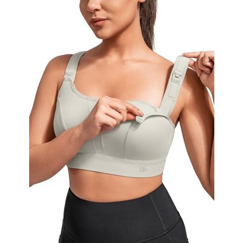 Yvette Nursing Sports Bras for Breastfeeding Supportive Wireless Padded Maternity Bralette for Pregnancy