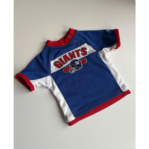 Mintage NFL New York Giants Blue Red Baby Football Jersey