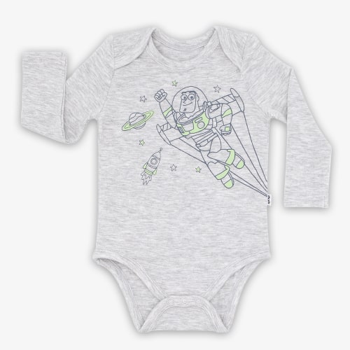 Disney Pixar Buzz Lightyear Graphic Bodysuit - Little Sleepies