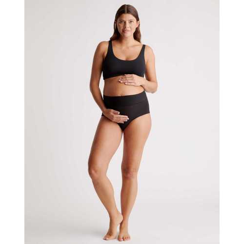 Micromodal Maternity & Postpartum Bra (2-pack) in Black