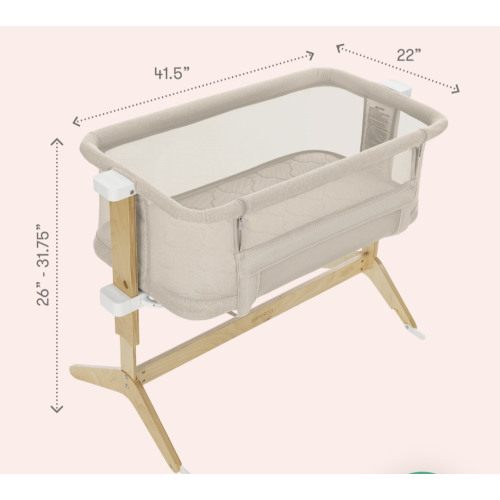 Bassinet & Bedside Sleeper - Sandstone