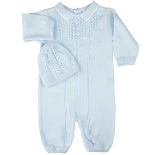 Newborn Baby Boy Coming Home Outfit | Newborn Baby Clothes | Newborn Knitted Outfit | Feltman Brothers