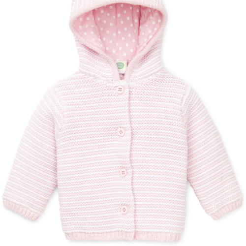Pink Textured Hoodie