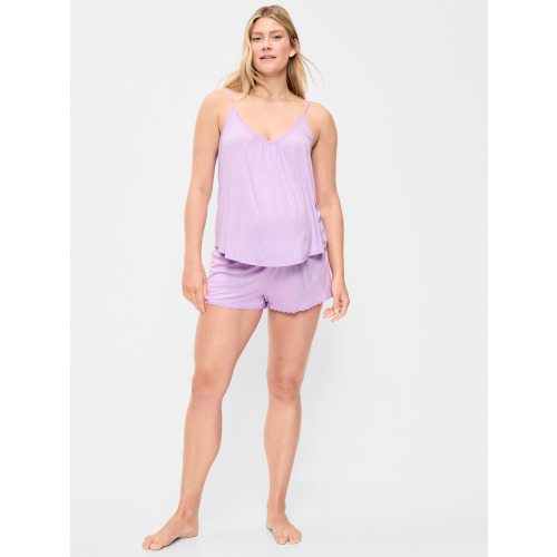 Maternity Jersey Pajama Short Set