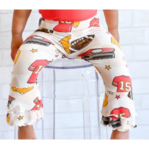 Arrowhead Flare Ribbed Pants