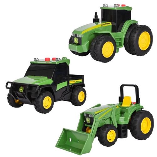 John Deere Mini Assorted 3pk Tractors Toy Vehicles