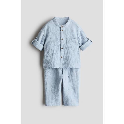 2-PIECE COTTON MUSLIN SET