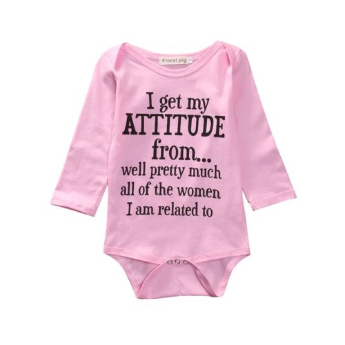 Nokpsedcb Cotton Newborn Infant Kids Baby Girls Bodysuit Romper Jumpsuit Clothes Outfits Pink 3-6 Months