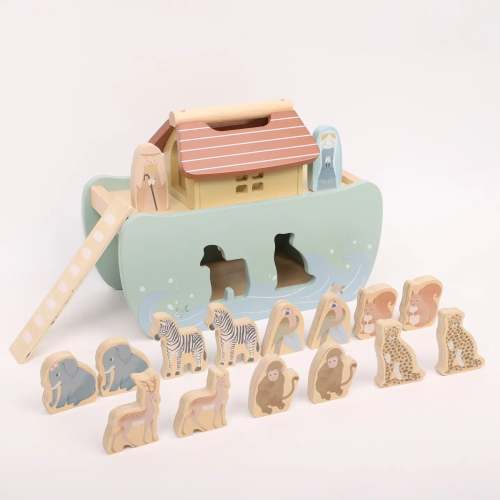 Noah’s Ark Shape Sorter - Wooden Montessori Toy