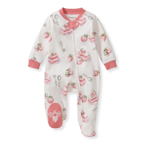 Strawberry Cakes Organic Cotton Sleep & Play